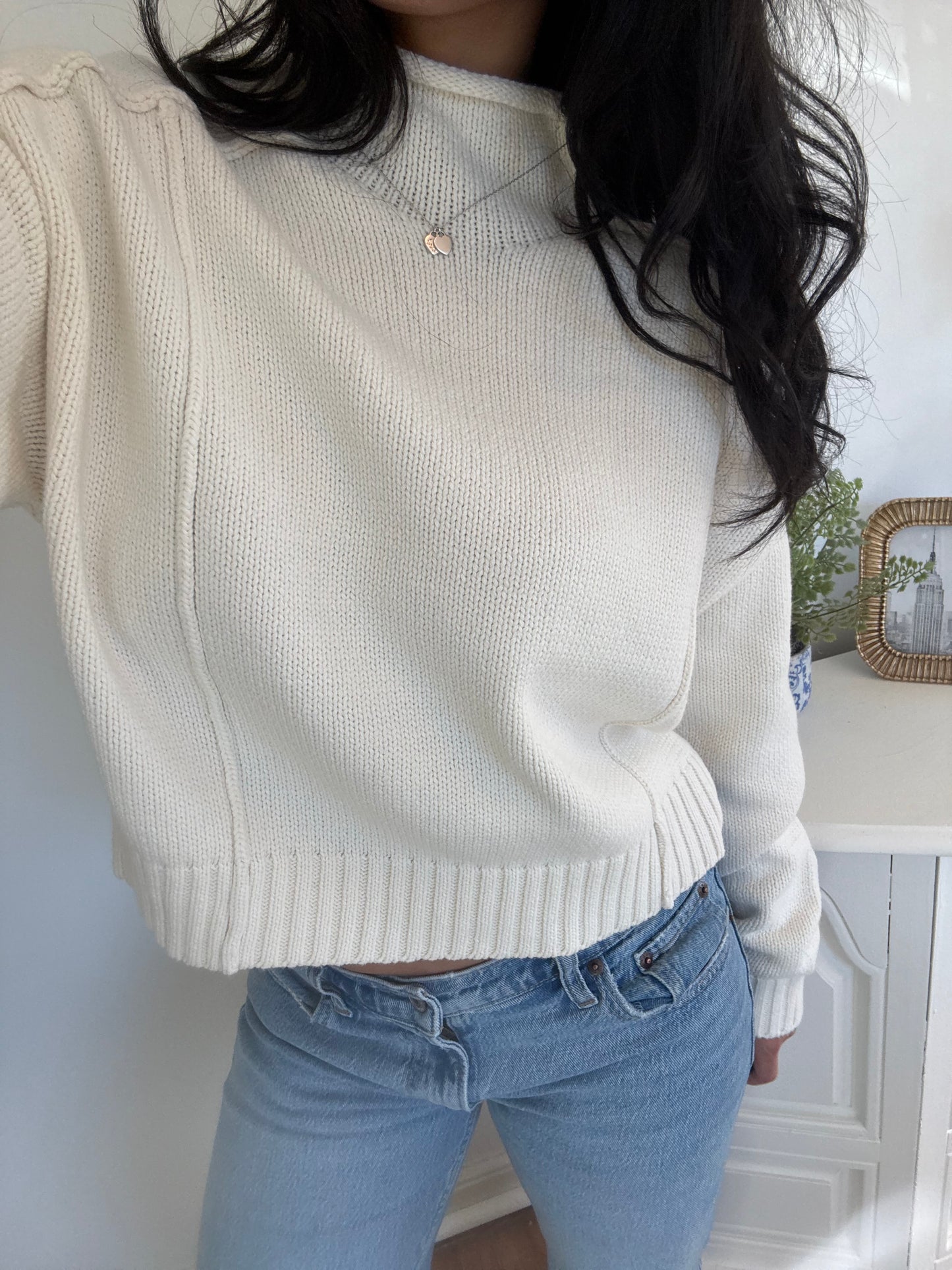 Mock Neck Sweater
