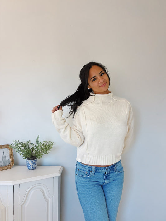 Mock Neck Sweater